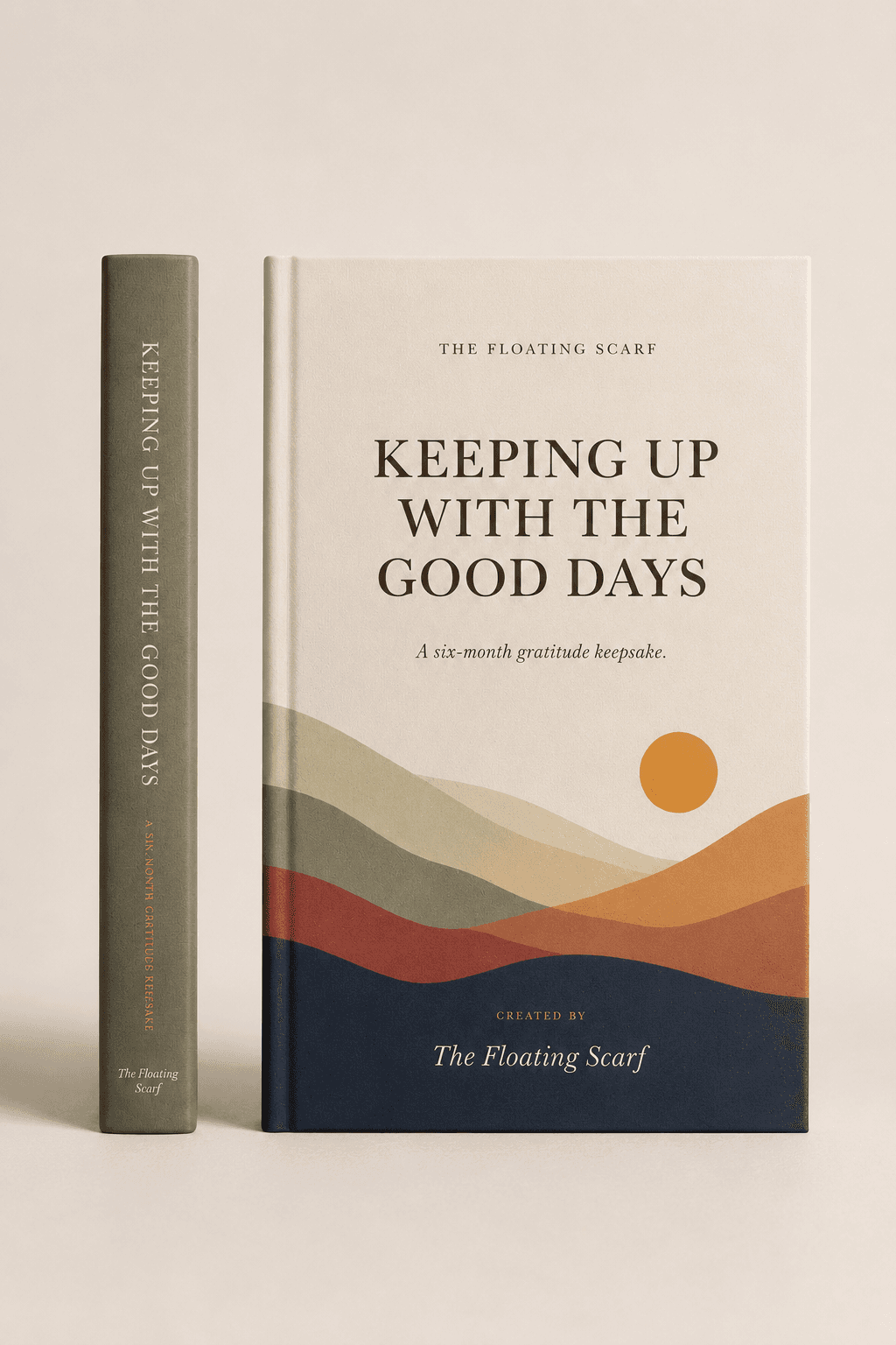 The Floating Scarf Physical Hardback Journal